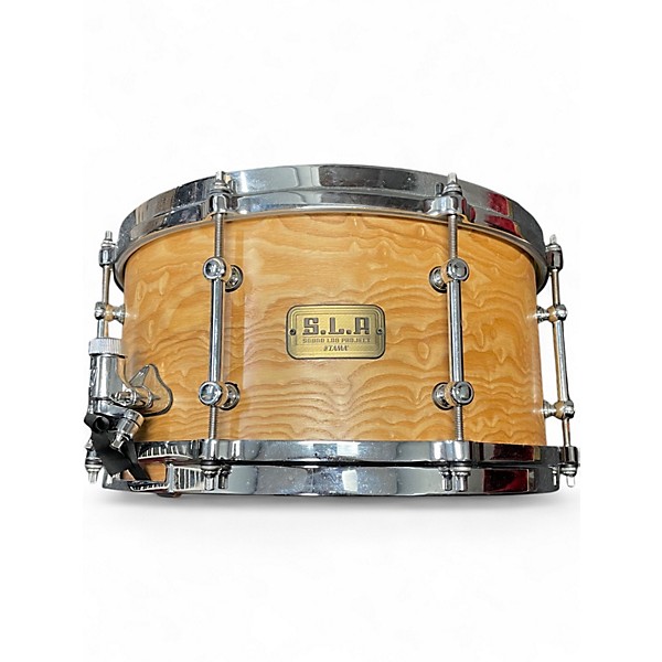 Used TAMA 7X13 S.L.P. G-Maple Snare Drum Maple Drum