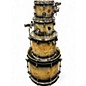 Used PDP by DW 4 Piece LIMITED EDITION MAPA BURL SHELL PACK MAPA BURL Drum Kit thumbnail