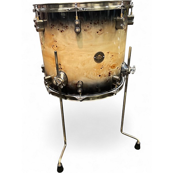 Used PDP by DW 4 Piece LIMITED EDITION MAPA BURL SHELL PACK MAPA BURL Drum Kit