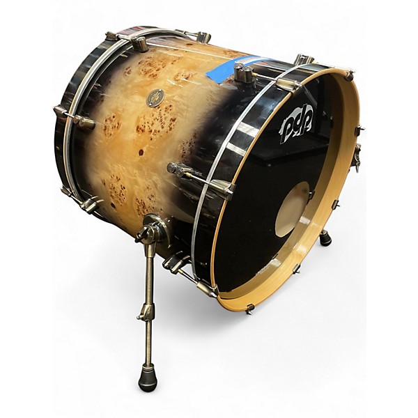 Used PDP by DW 4 Piece LIMITED EDITION MAPA BURL SHELL PACK MAPA BURL Drum Kit