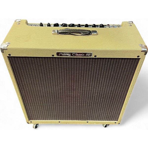 Used Peavey Classic 50 50W 4x10 Tube Guitar Combo Amp
