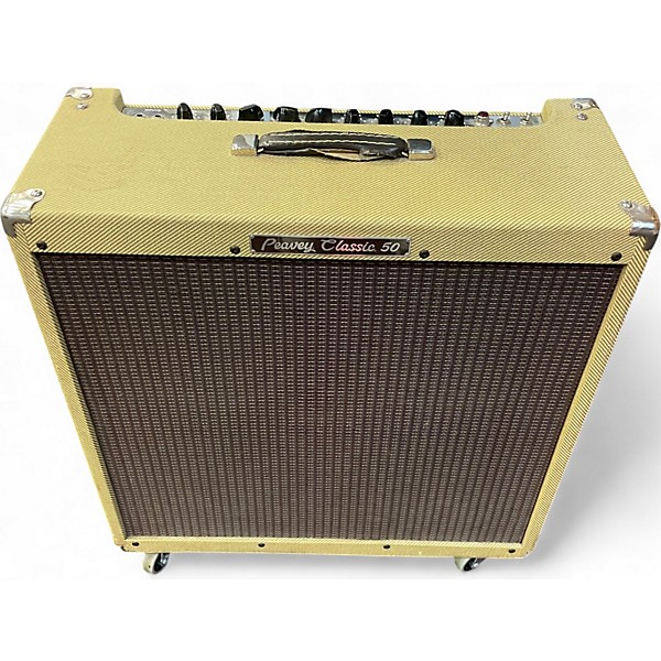 Used Peavey Classic 50 50W 4x10 Tube Guitar Combo Amp