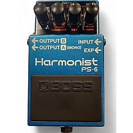 Used BOSS PS6 Harmonist Effect Pedal