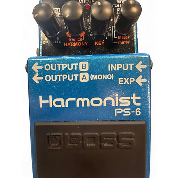 Used BOSS PS6 Harmonist Effect Pedal