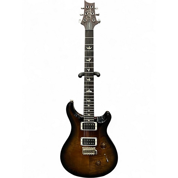 Used PRS Custom 24 Carved Figured Maple Top With Gen 3 Tremolo Goldburst Solid Body Electric Guitar