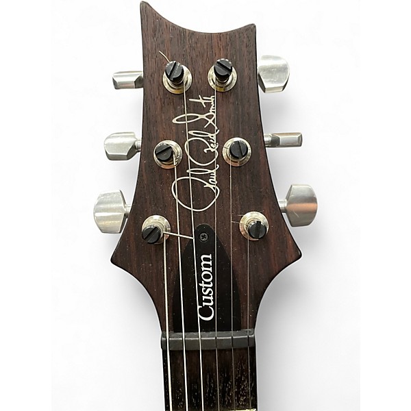 Used PRS Custom 24 Carved Figured Maple Top With Gen 3 Tremolo Goldburst Solid Body Electric Guitar