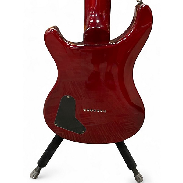 Used PRS SE SVN Cherry Solid Body Electric Guitar