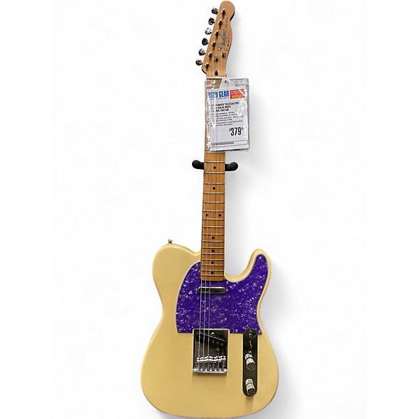 Used Fender TELECASTER Cream Solid Body Electric Guitar