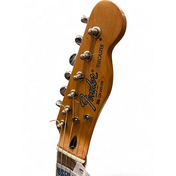 Used Fender TELECASTER Cream Solid Body Electric Guitar