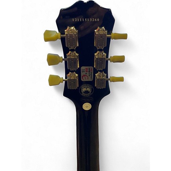 Used Epiphone Tommy Thayer Spaceman Les Paul Standard Inca Silver Solid Body Electric Guitar