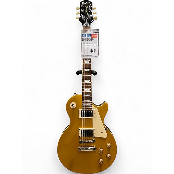 Used Epiphone Les Paul Standard 1950s Gold Solid Body Electric Guitar