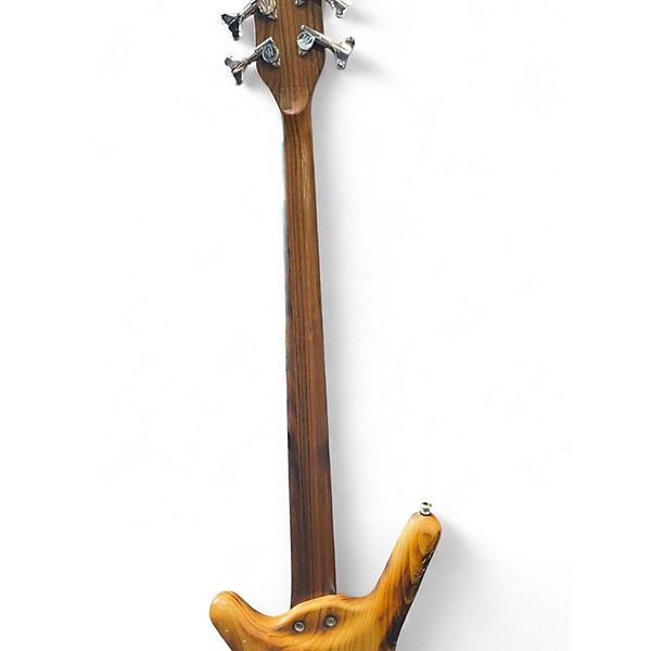 Used Warwick TEAMBUILT CORVETTE $$ NATURAL Electric Bass Guitar