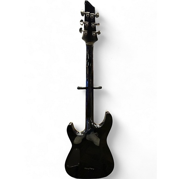 Used Schecter Guitar Research Blackjack C1 EX Black Solid Body Electric Guitar