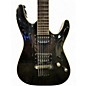 Used Schecter Guitar Research Blackjack C1 EX Black Solid Body Electric Guitar