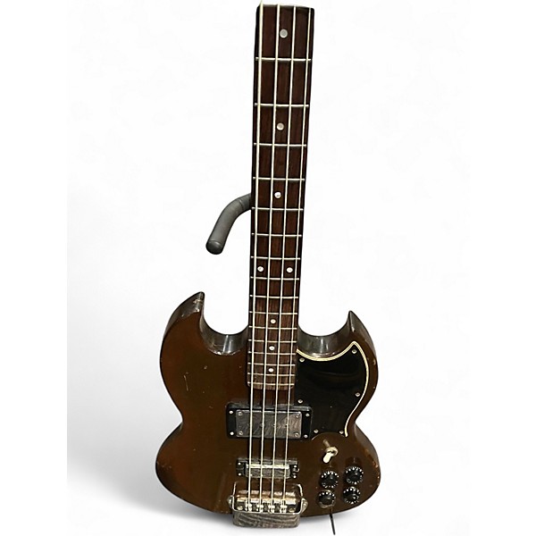 Used 1970s Gibson EB3 Wine Red Electric Bass Guitar