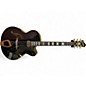 Used Hagstrom HL 550 Black and Gold Hollow Body Electric Guitar thumbnail
