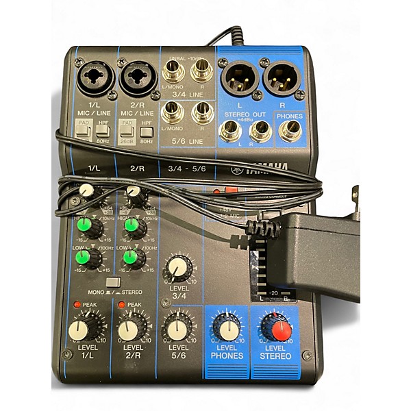 Used Yamaha MG06 Unpowered Mixer