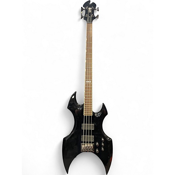 Used ESP ltd ax-414 Black Electric Bass Guitar Black