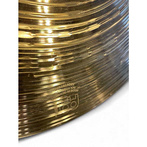 Used MEINL 16in HCS Crash Cymbal