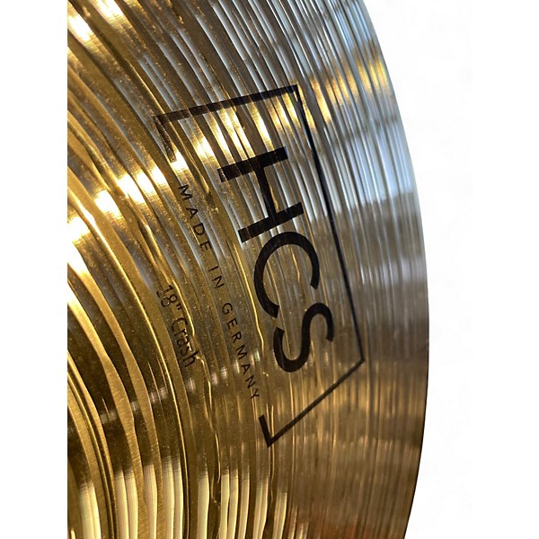 Used MEINL 18in HCS Crash Cymbal