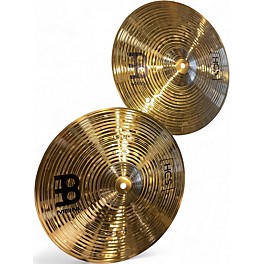 Used MEINL 14in HCS Hi Hat Pair Cymbal