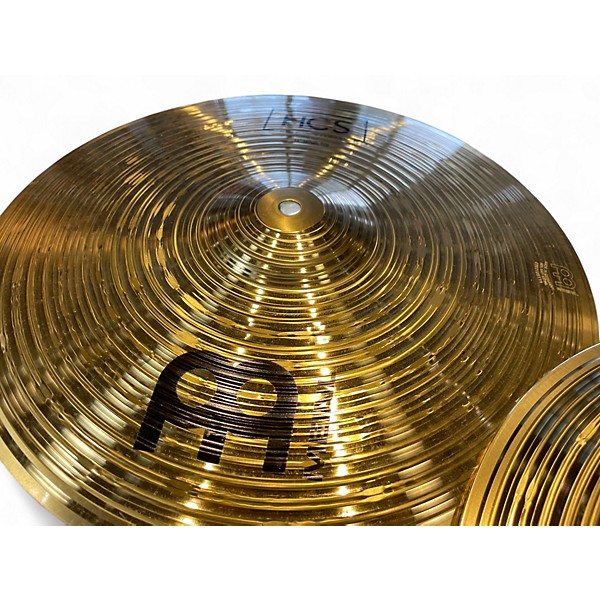 Used MEINL 14in HCS Hi Hat Pair Cymbal