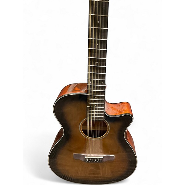 Used Ibanez AEG5012 Tobacco 12 String Acoustic Electric Guitar