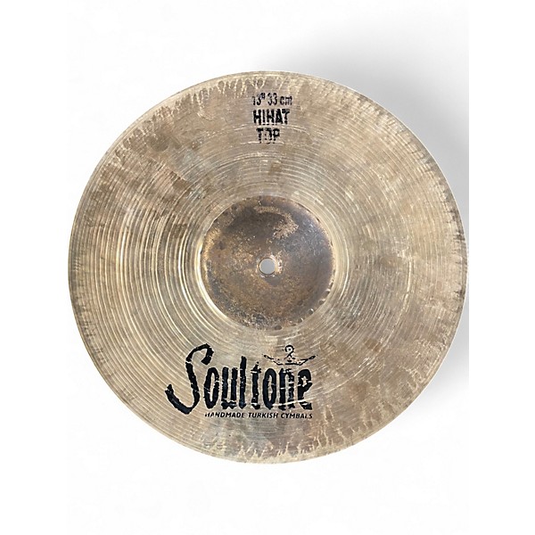 Used Soultone 13in Gospel Series Hi Hat Pair Cymbal