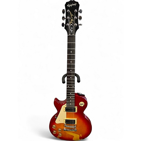 ギター Epiphone Les Paul 100 Epiphone Les Paul 100 Electric Guitar Heritage Cherry