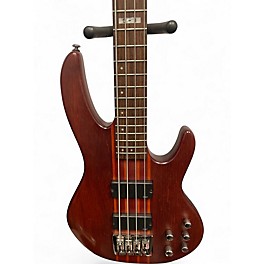 Used ESP LTD D-4 Walnut Electric Bass Guitar