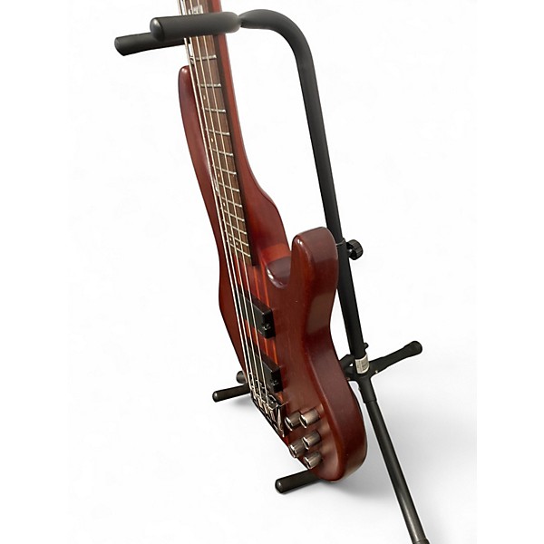 Used ESP LTD D-4 Walnut Electric Bass Guitar