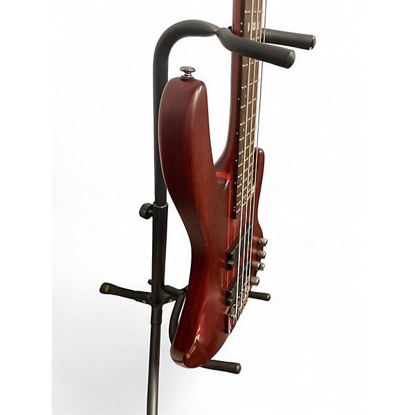 Used ESP LTD D-4 Walnut Electric Bass Guitar