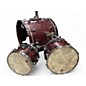 Used DW 3 Piece Drum Workshop Kit Red Maple Drum Kit