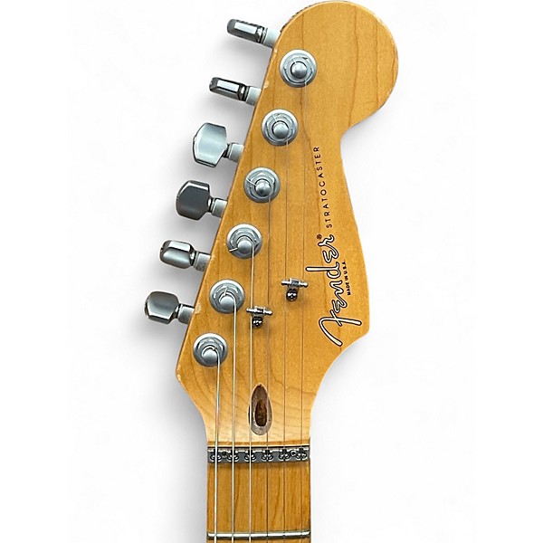 Used 1995 Fender Strat Plus Sunburst Solid Body Electric Guitar