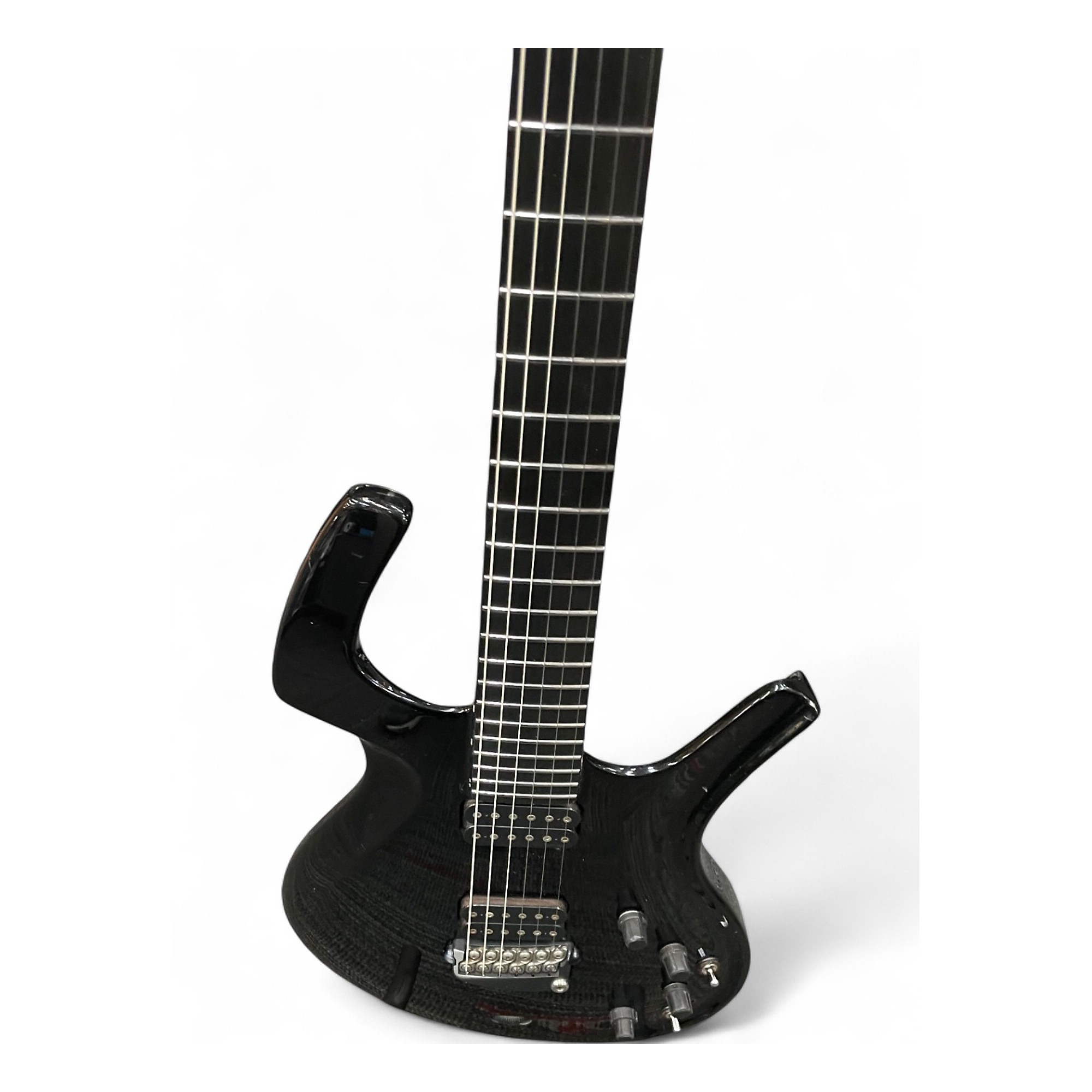 Used Parker Guitars Fly Deluxe black Solid Body Electric