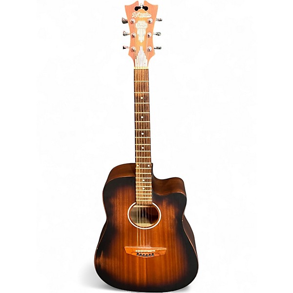 Used D'Angelico Premier Series Bowery LS DAPLSD500AGDCP Aged Mahogany Acoustic Electric Guitar