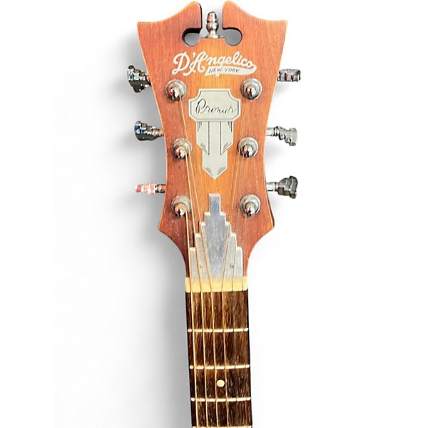 Used D'Angelico Premier Series Bowery LS DAPLSD500AGDCP Aged Mahogany Acoustic Electric Guitar