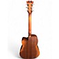 Used D'Angelico Premier Series Bowery LS DAPLSD500AGDCP Aged Mahogany Acoustic Electric Guitar