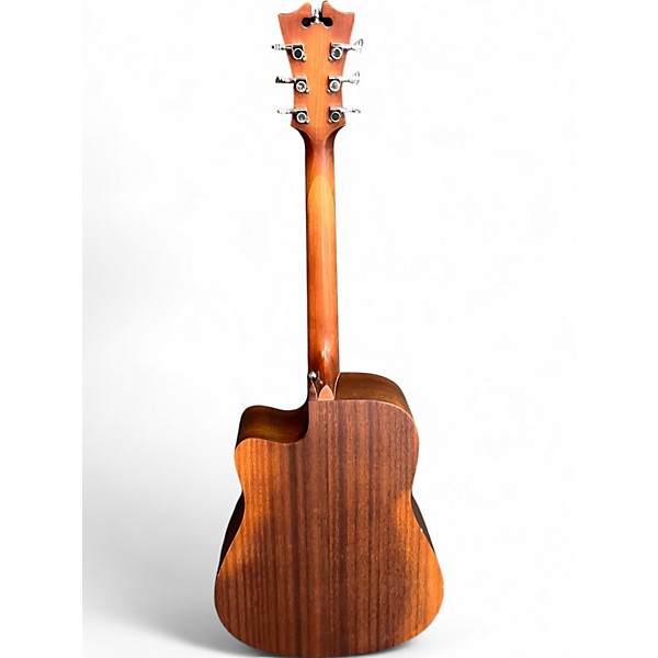 Used D'Angelico Premier Series Bowery LS DAPLSD500AGDCP Aged Mahogany Acoustic Electric Guitar