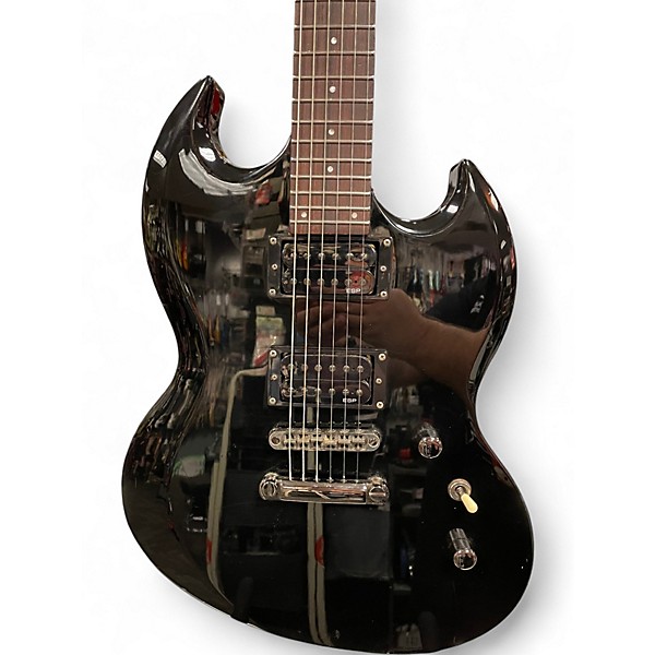 Used ESP LTD Viper 50 Black Solid Body Electric Guitar Black