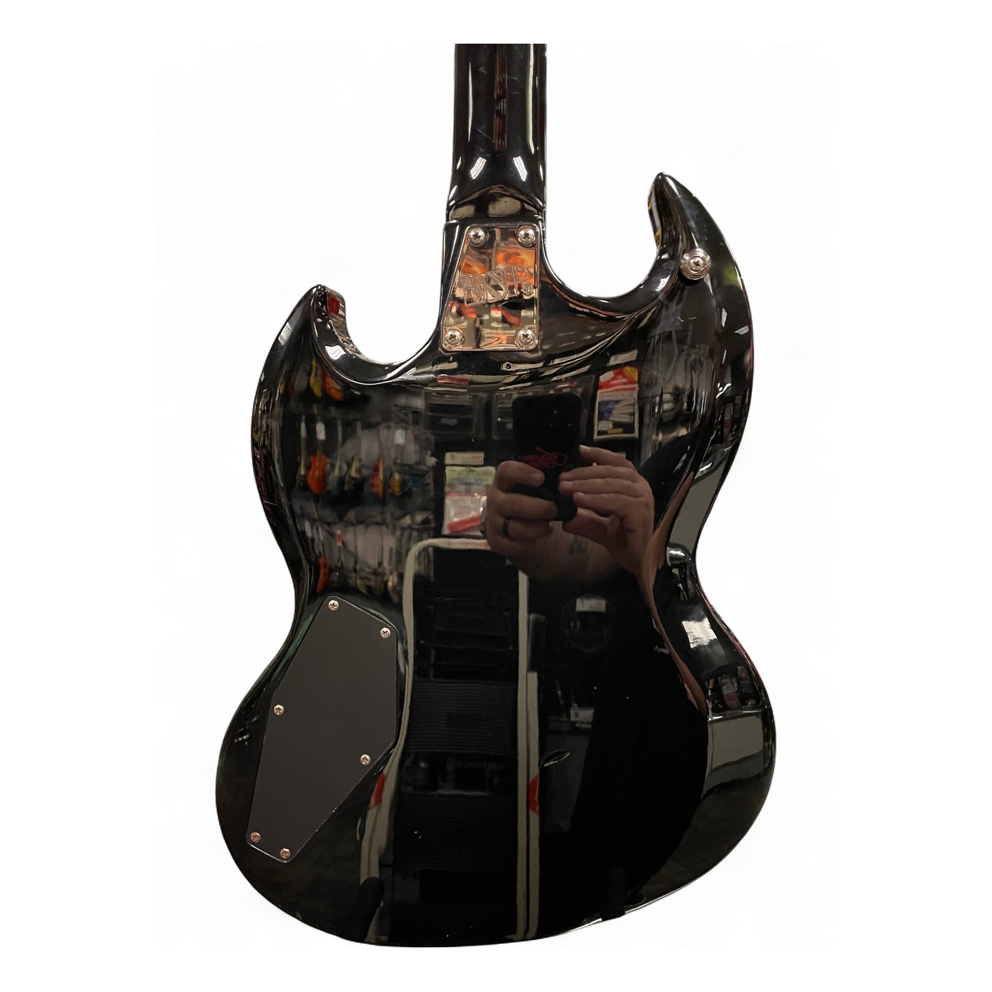 Used ESP LTD Viper 50 Black Solid Body Electric Guitar Black