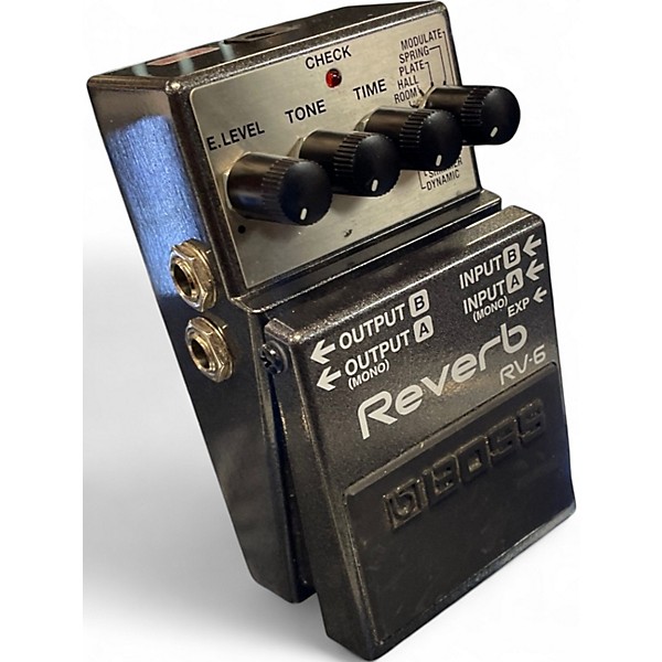 Used BOSS RV6 Digital Reverb Effect Pedal