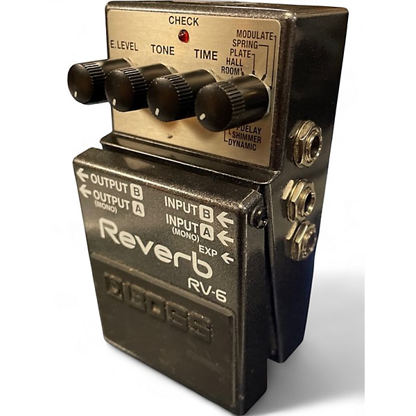 Used BOSS RV6 Digital Reverb Effect Pedal