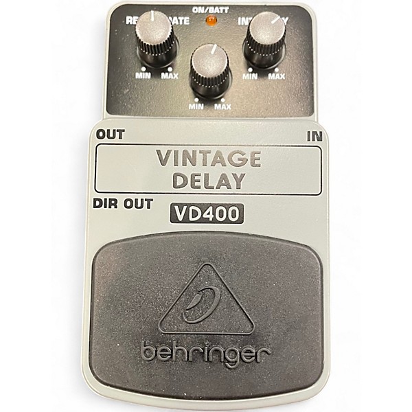 ギター BEHRINGER VD400 Vintage Delay Used Behringer VD400 Vintage Delay Effect Pedal | Guitar Center