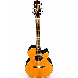 Used Takamine EG540C Natural Acoustic Electric Guitar