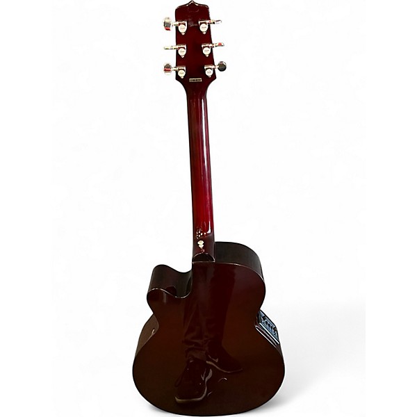 Used Takamine EG540C Natural Acoustic Electric Guitar