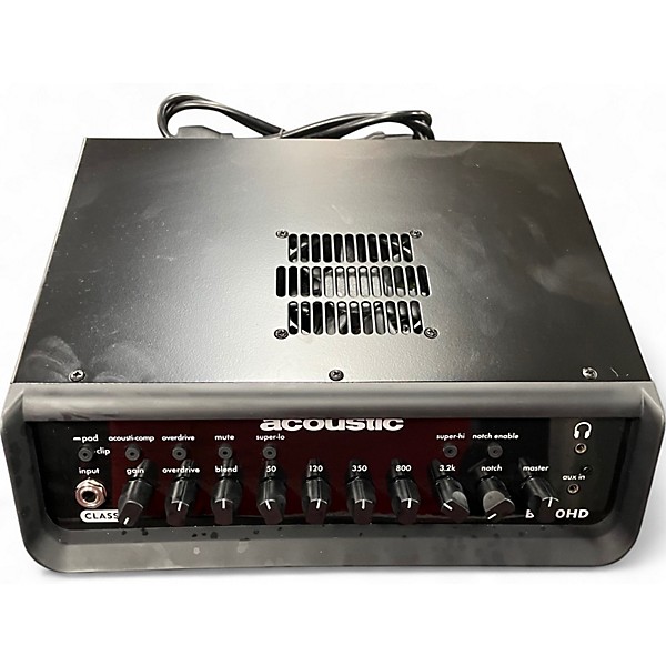 Used Acoustic B300H 300W Bass Amp Head