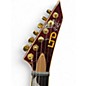 Used Esp Ltd Kirk Hammett Signature KH-V RED SPARKLE Solid Body Electric Guitar