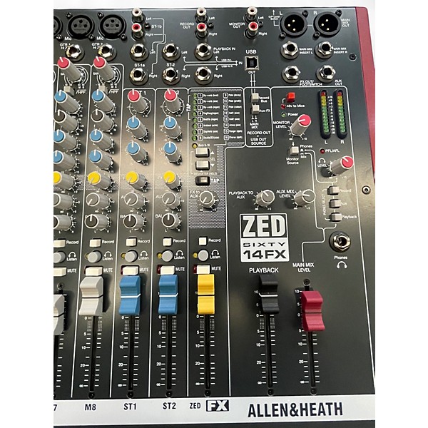 Used Allen & Heath ZED6014FX Unpowered Mixer