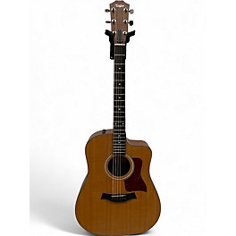 Used Taylor 110CE Natural Acoustic Electric Guitar